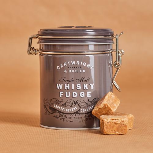 Cartwright & Butler Malt Whisky Classic Butter Fudge in Tin