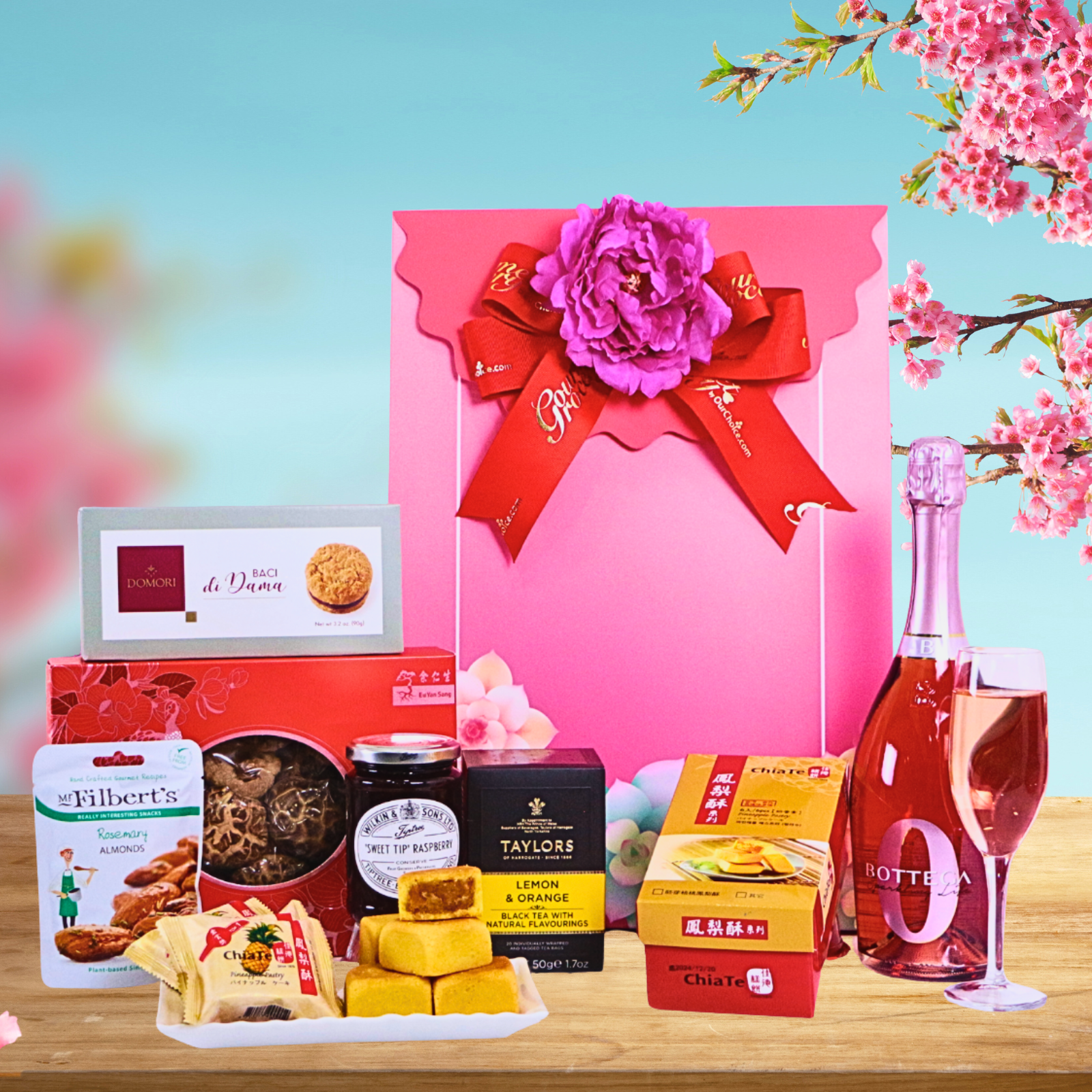 CNY Radiant Hamper (GG11) – Gourmet Grocery OurChoice for Food & Gifts