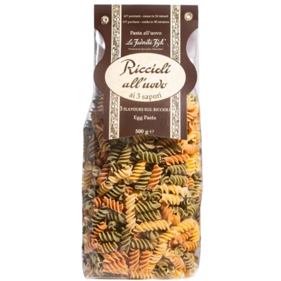 3 Flavours Egg Riccioli 500g