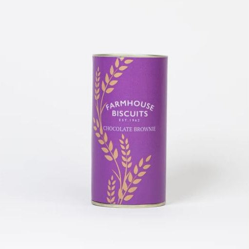Farmhouse Biscuit Chocolate Brownie Purple & Gold Tube 100g