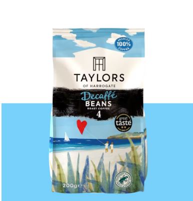 Taylors of Harrogate Decaffe Beans 200G