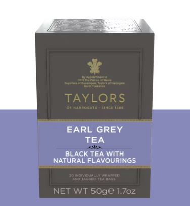 Taylors of Harrogate Earl Grey Tea Bags 20 Sachets
