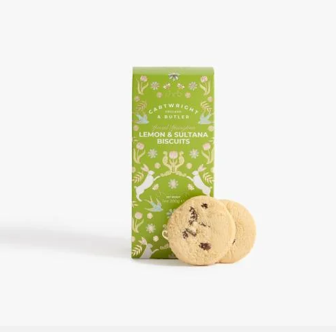 Lemon & Sultanas Biscuits in Carton