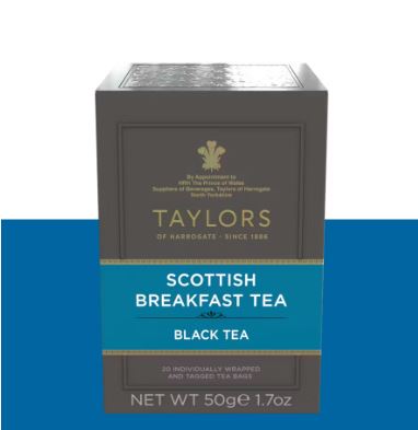 Taylors of Harrogate Scottish Breakfast Tea Bag 20 Sachets