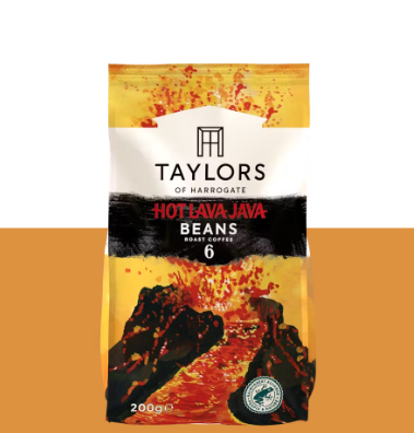 Taylors of Harrogate Hot Lava Java Coffee Beans 227g  [ End Nov 2024]