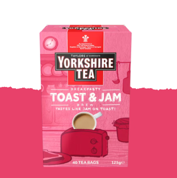 Yorkshire Toast & Jam Brew 40 Tea Bags [Oct 2024]