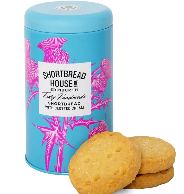 Truly Handmade Shortbread Biscuits with Clotted Cream 140g