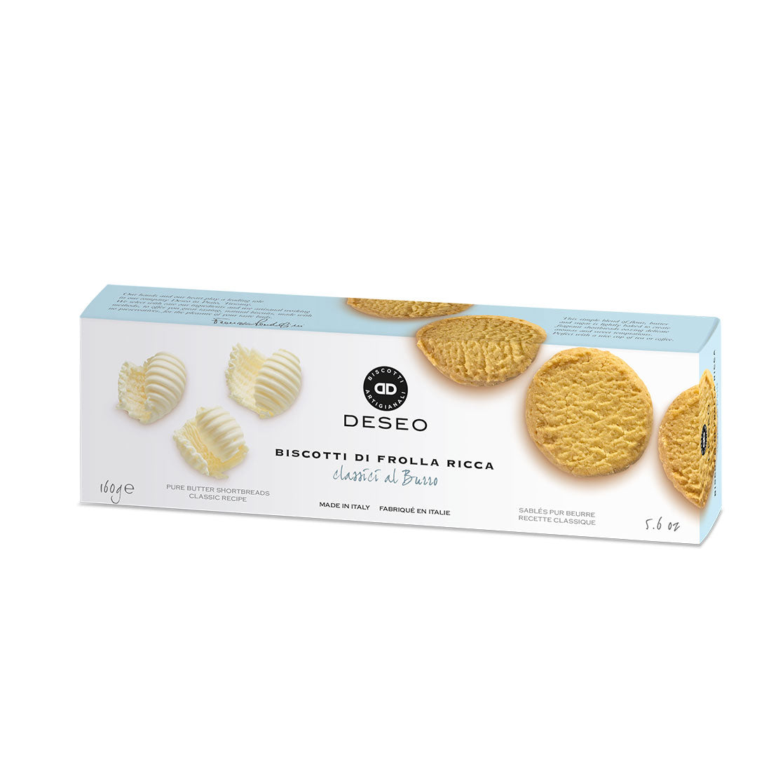 Deseo Rich shortbread cookies classic butter 160g