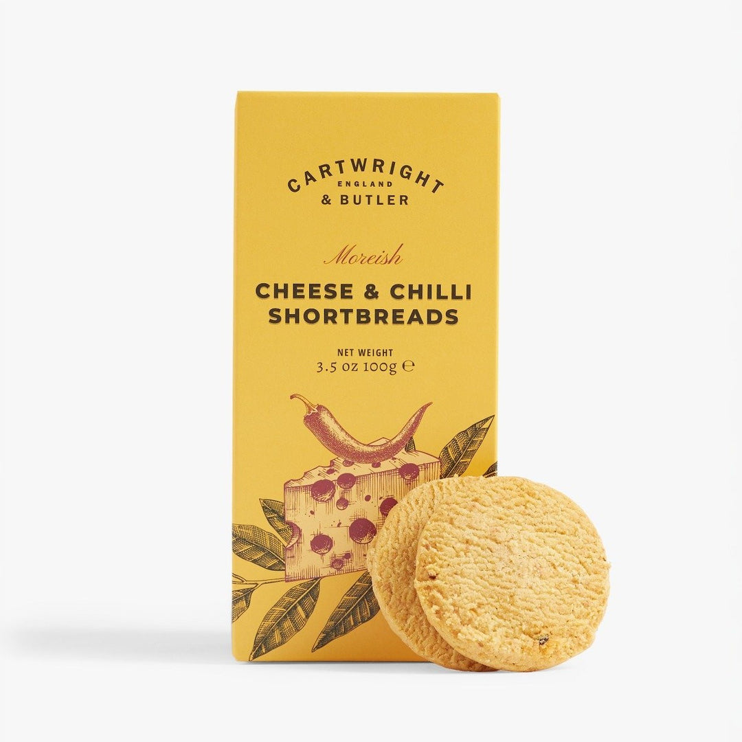 Cartwright & Butler Cheese & Chilli Shortbreads in Carton 100 g