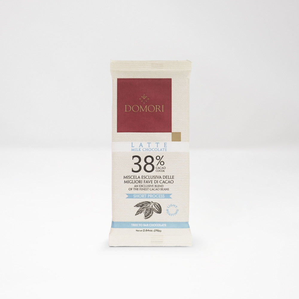 Domori Milk Chocolate Bar 38% - 75g