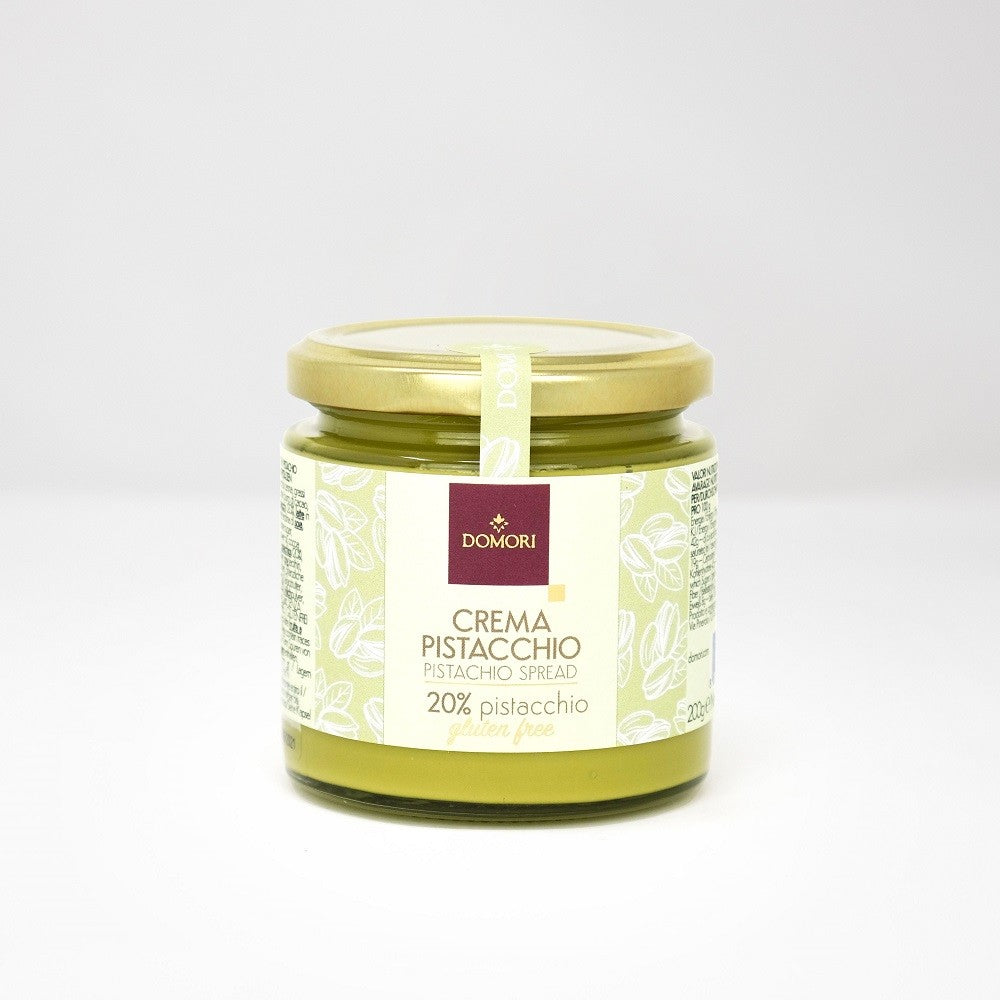 Domori Pistachio and White Chocolate Spread 200g
