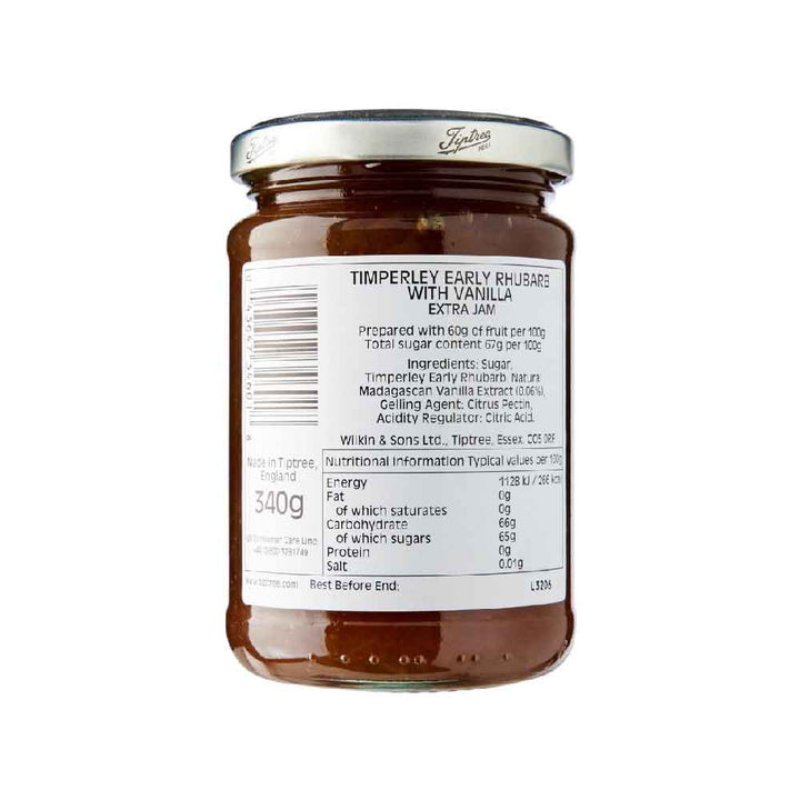 Tiptree Timperley Early Rhubarb With Vanilla 340g