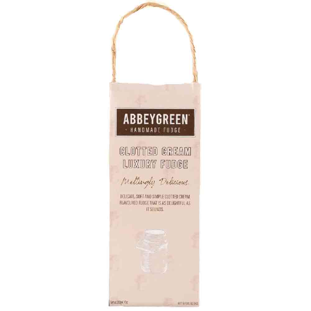 Clotted cream luxury fudge from Abbeygreen Handmade Fudge of the Gardiners of Scotland.