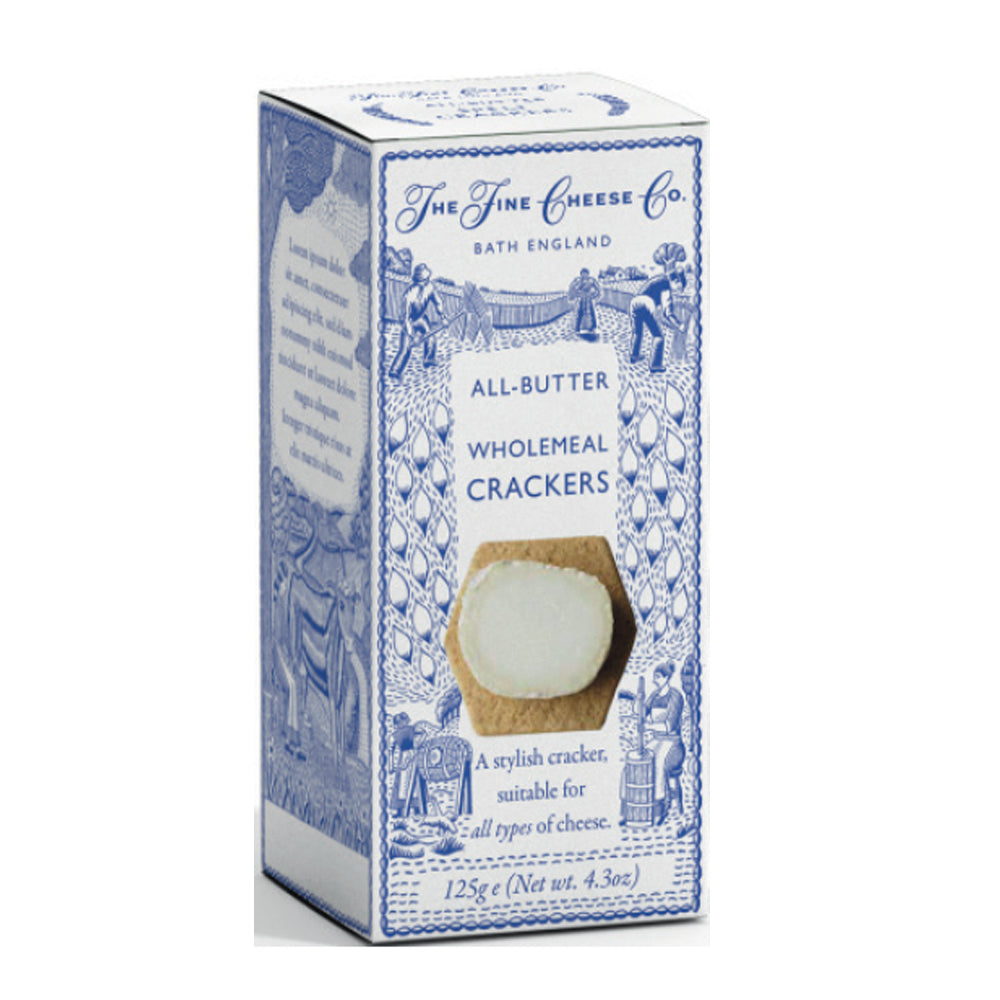 The Fine Cheese Co All-Butter Wholemeal Crackers 125g