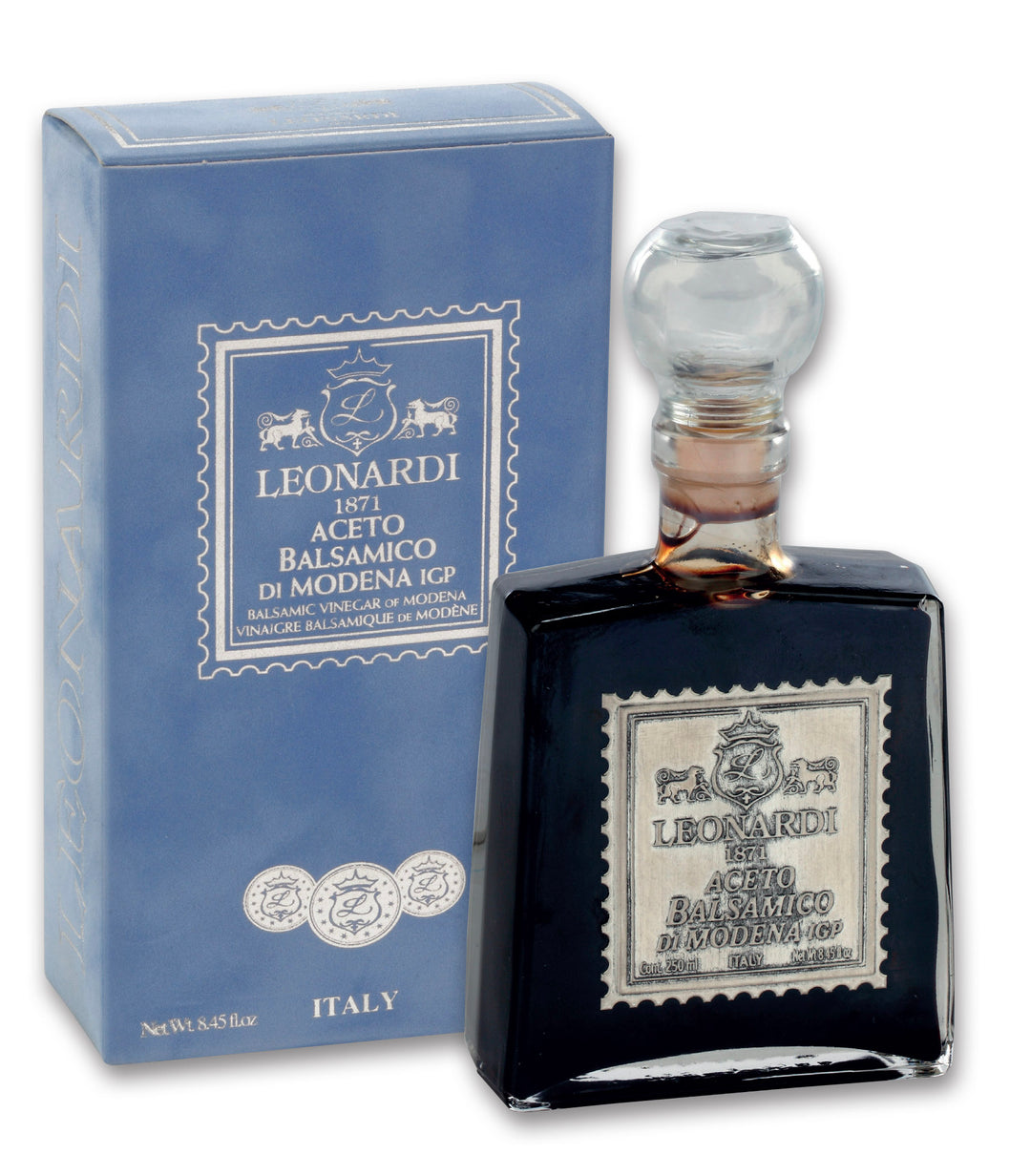 Leonardi Balsamic Vinegar of Modena IGP - Blue Velvet “SERIE 6” 250ml