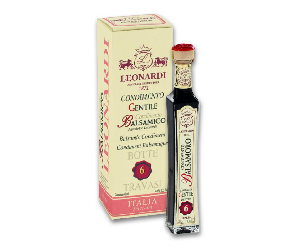 Leonardi Balsamic Condiment - GENTILE “SERIE 6” 40ml