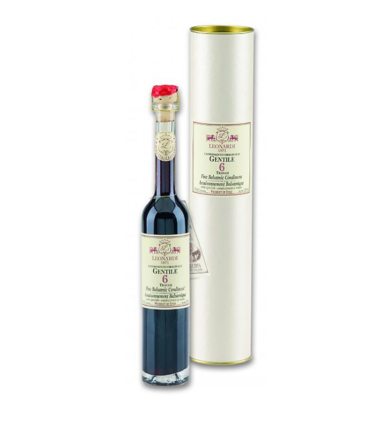 Leonardi Balsamic Condiment - GENTILE “6 TRAVASI” 100ml