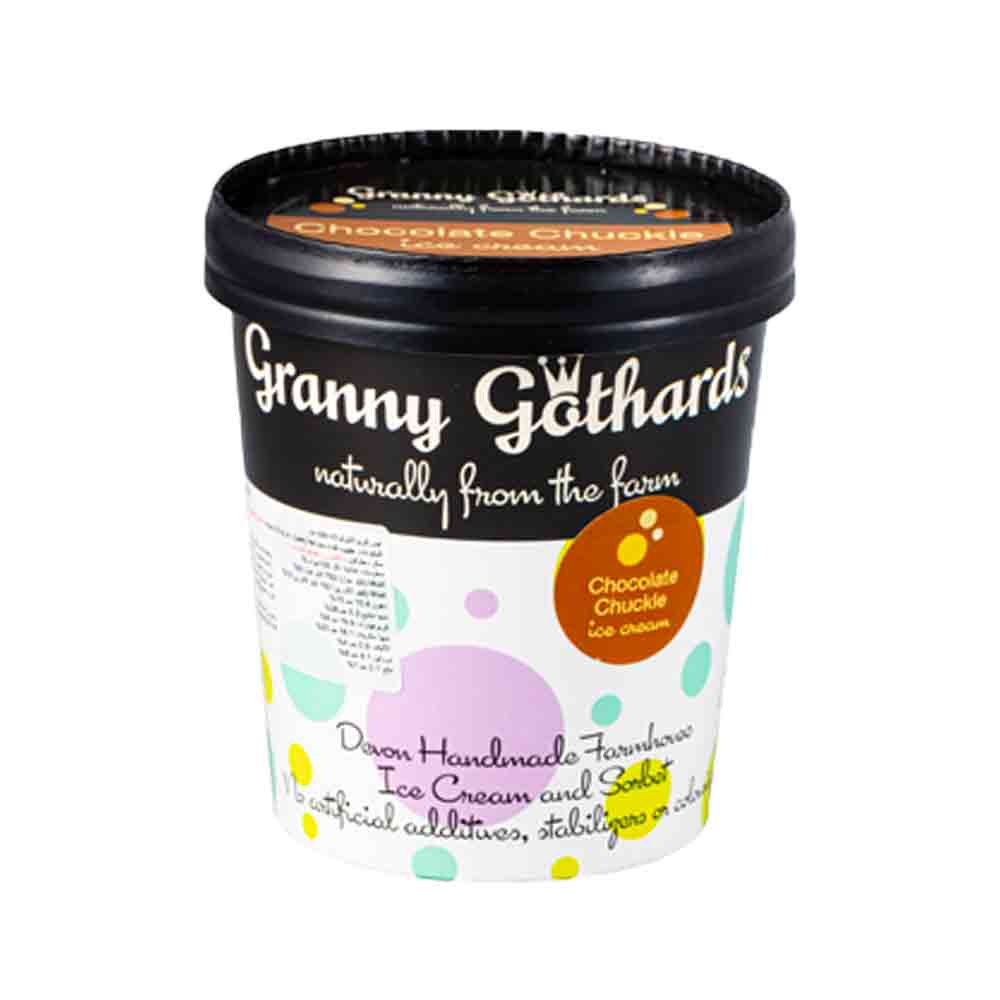 Granny Gothards Chocolate Chuckle Ice Cream 500ml
