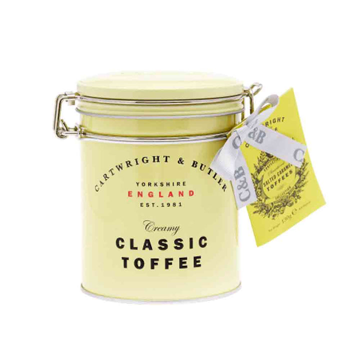 Cartwright & Butler Sea Salted Toffees in Tin 130g