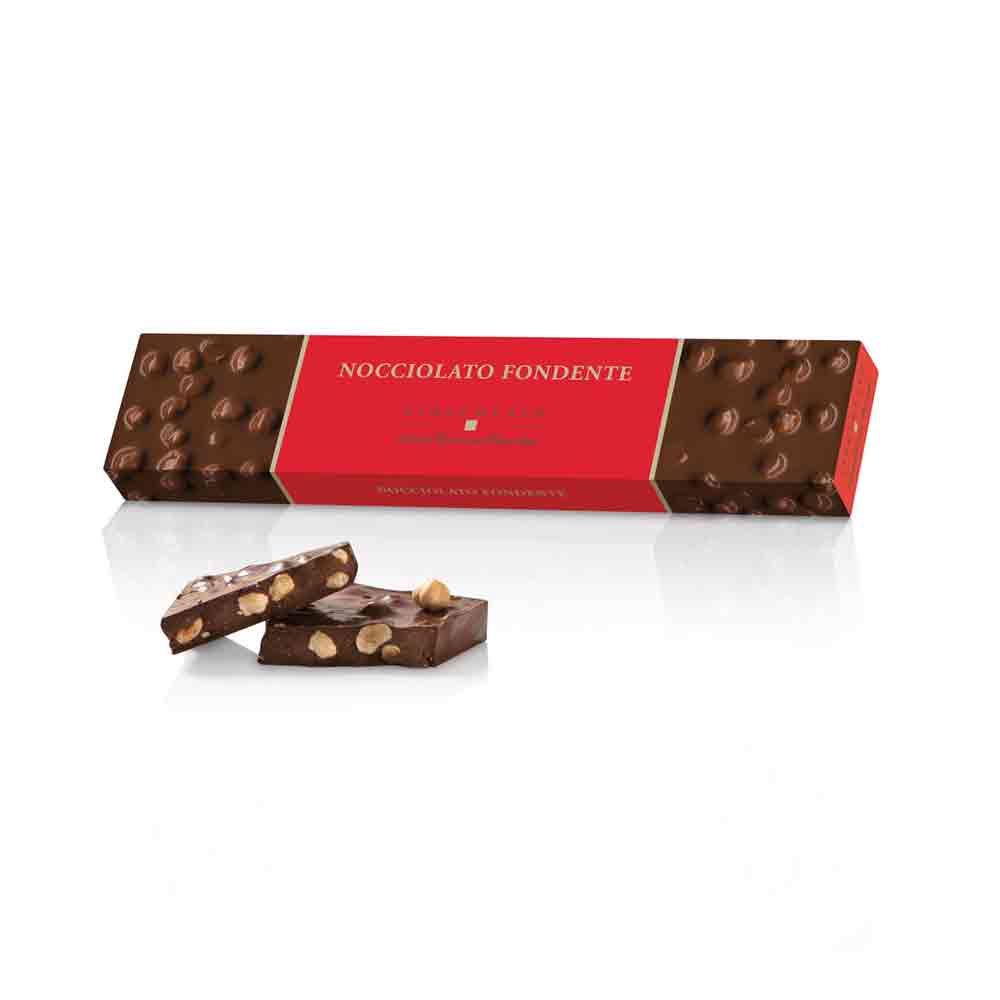 Antica Torroneria Piemontese Dark Chocolate and Gianduja Bar in Box 200g