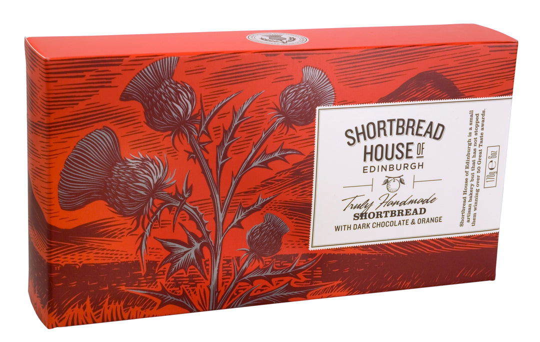 Shortbread House of Edinburgh Shortbread Fingers with Chocolate and Orange 170g  [ End July 2024]