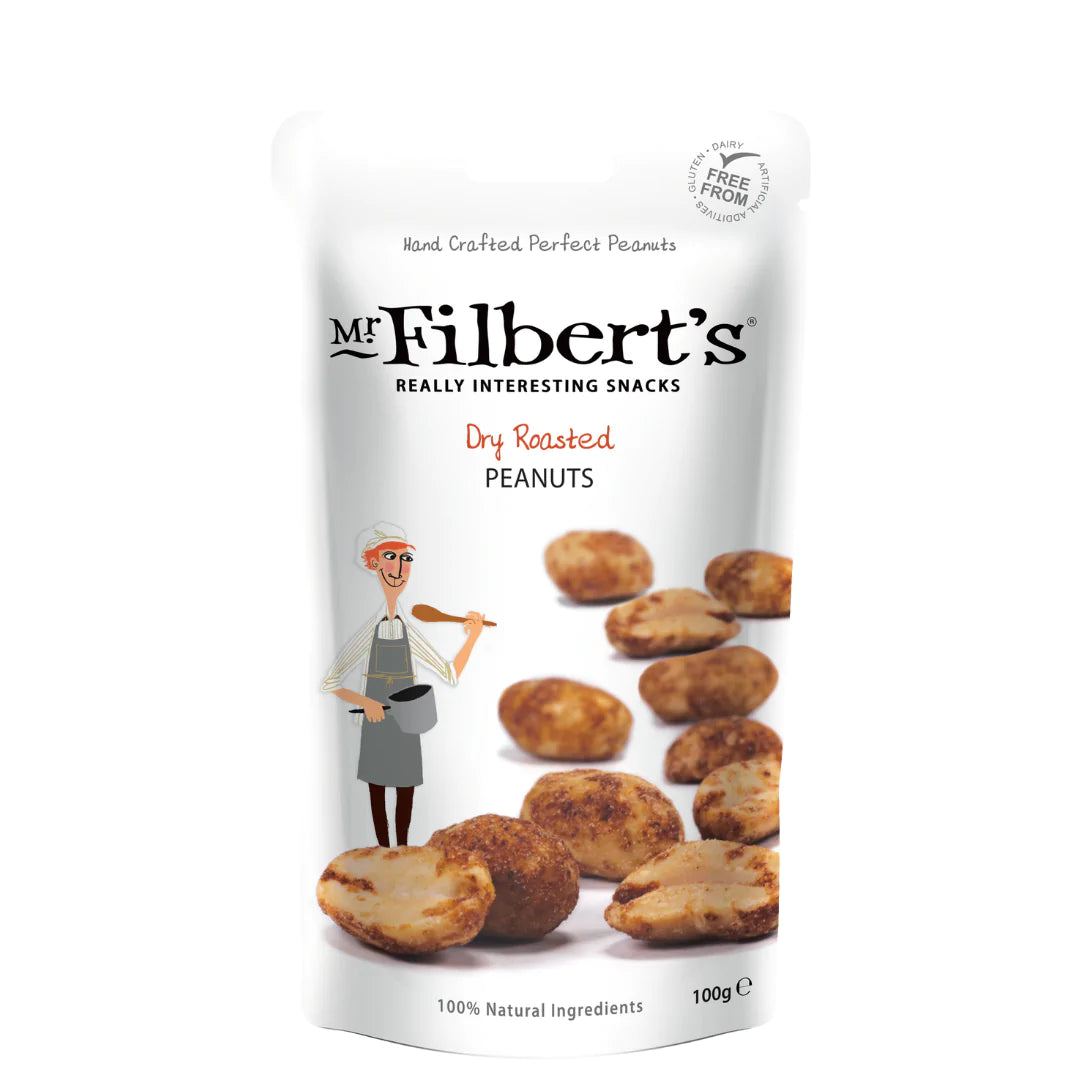Mr Filbert's Dry Roasted Peanuts 100g