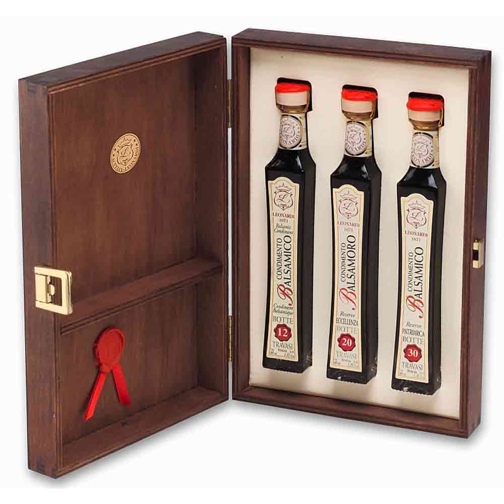 Leonardi Collection Gran Chef - Balsamic Condiments 3 x 40ml