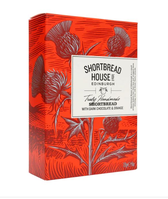 Shortbread House of Edinburgh Shortbread Fingers with Chocolate and Orange 170g  [ End July 2024]