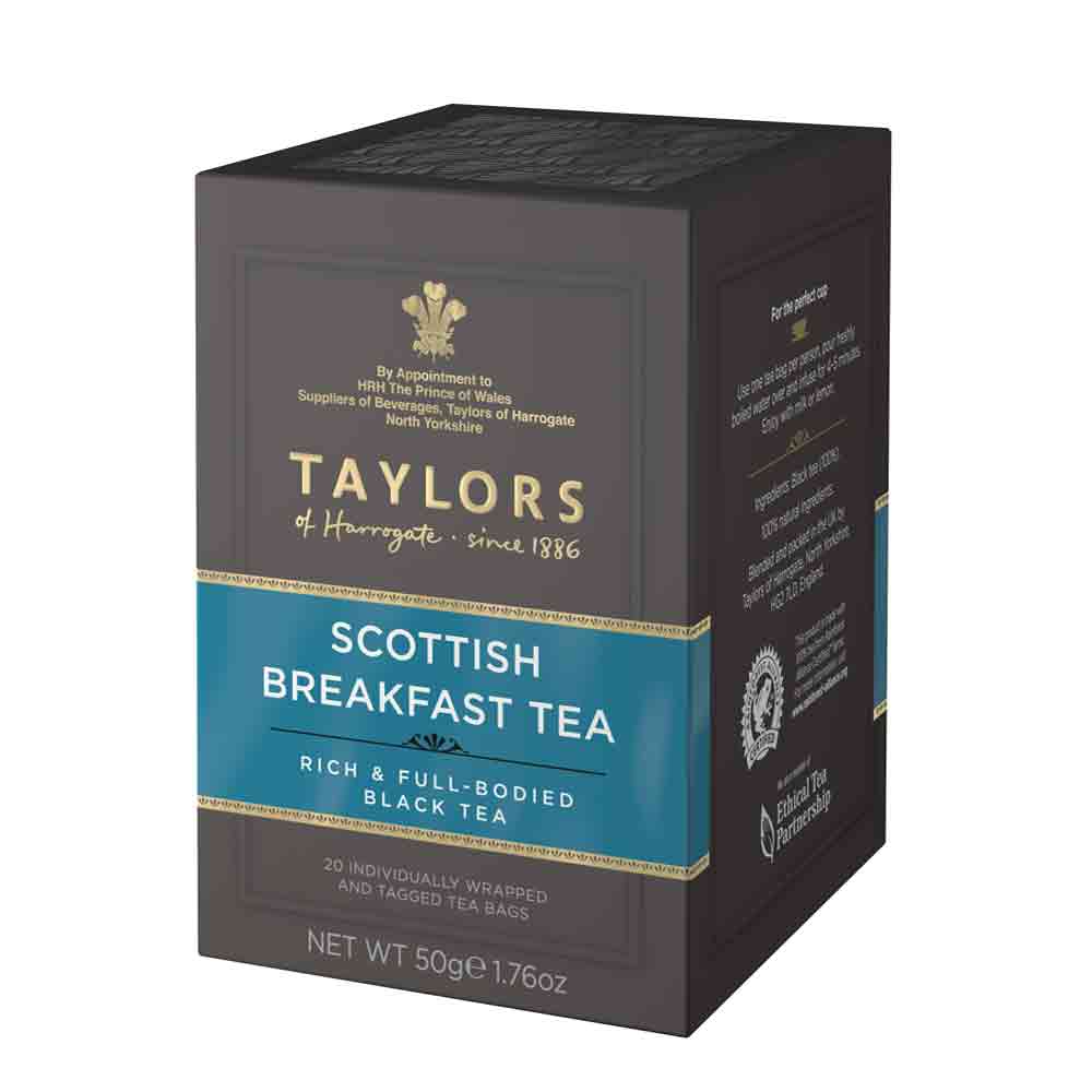 20 tea bags Scottish breakfast tea