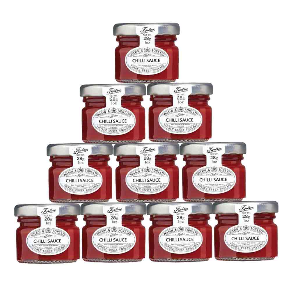 Tiptree Mini Chilli Sauce 28g x 10 bottles