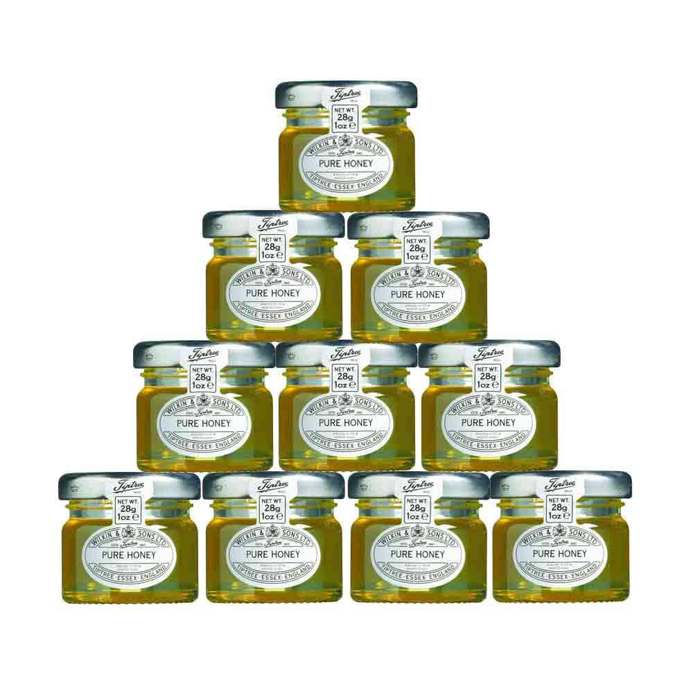 Tiptree Mini Pure Clear Honey 28g x 10 Bottles