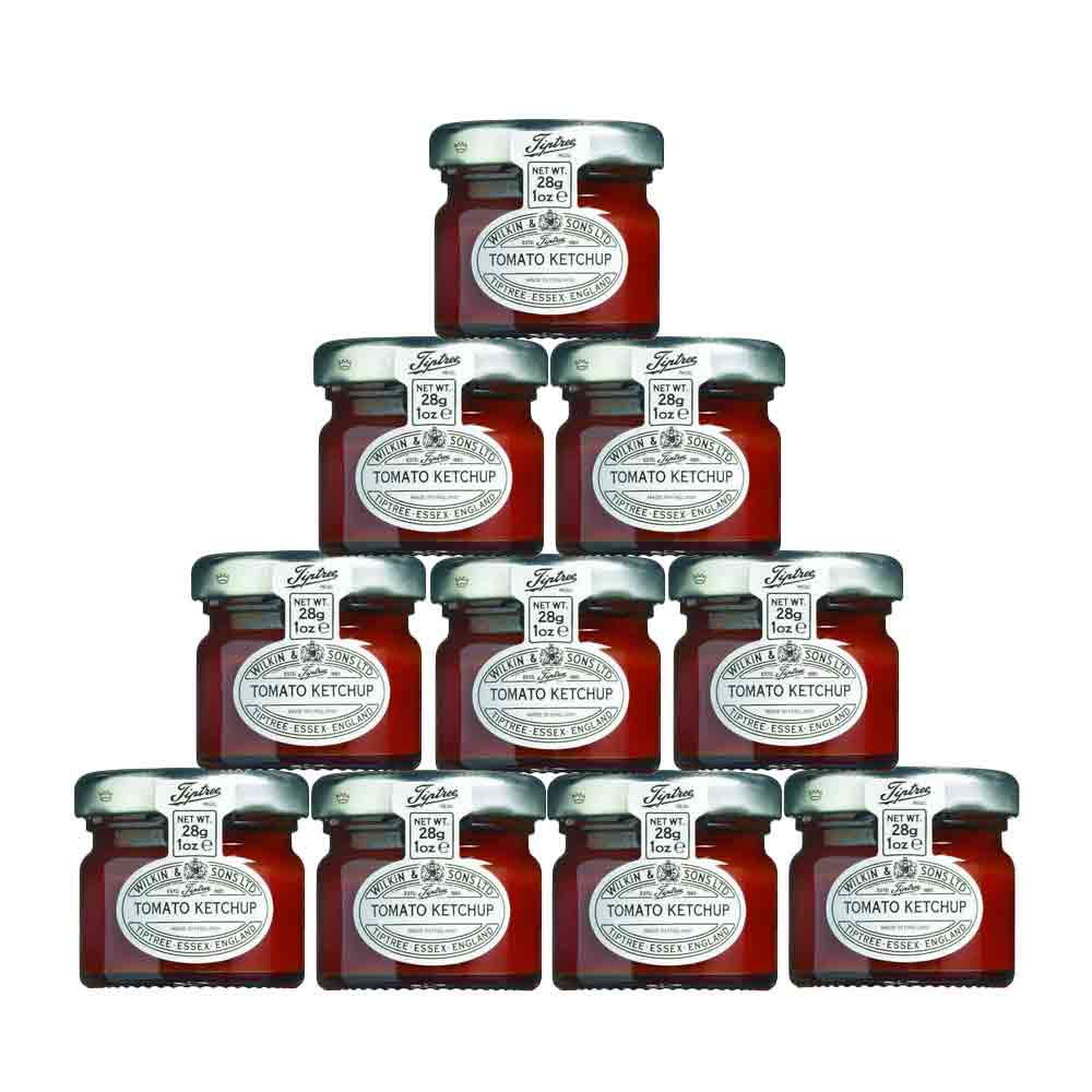 Tiptree Mini Tomato Ketchup 28g x 10 bottles