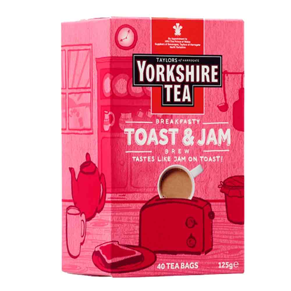 Yorkshire Toast & Jam Brew 40 Tea Bags
