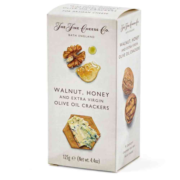 The Fine Cheese Walnut, Honey & Extra Virgin Olive Oil Crackers 125g