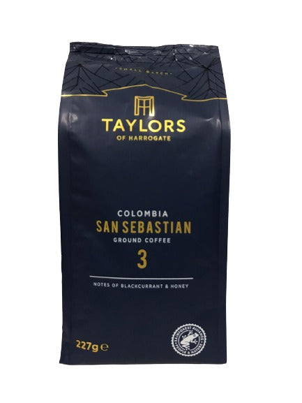Taylors Of Harrogate Colombia San Sebastian Ground Coffee 227g (July 2024)
