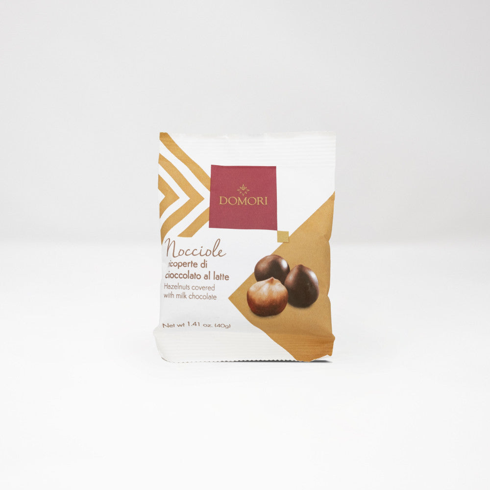 Domori Coated Hazelnuts 40g