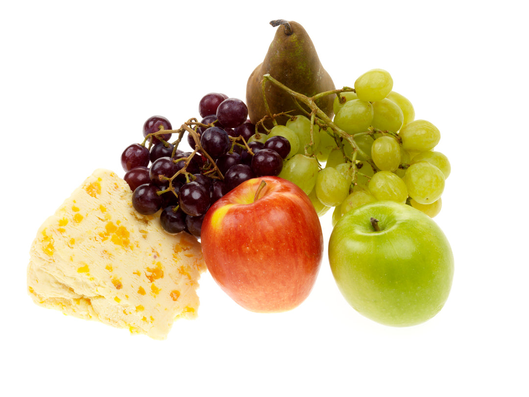 Clawson Sunburst White Stilton with Apricots PDO