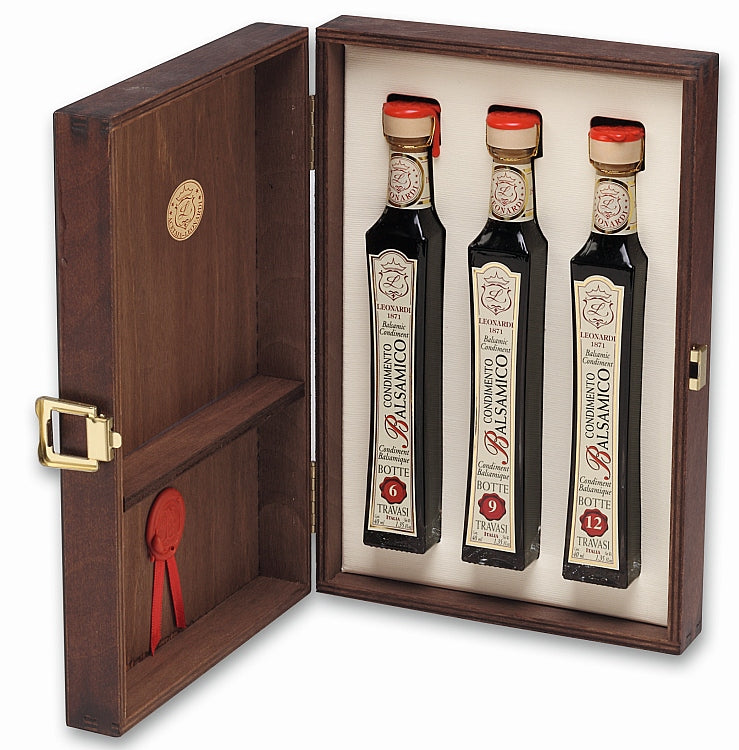 Leonardi Collection Estense - Balsamic Condiments 3 x 40ml