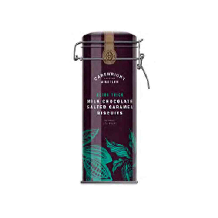 Cartwright & Butler Ultra Thick Milk Chocolate Salted Caramel Biscuits 190g