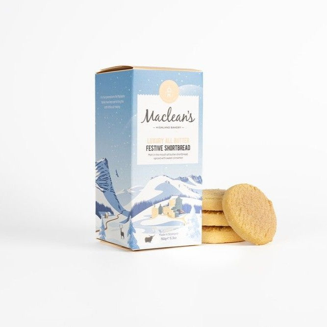Maclean's Luxury All Butter Festive Shortbread 150g
