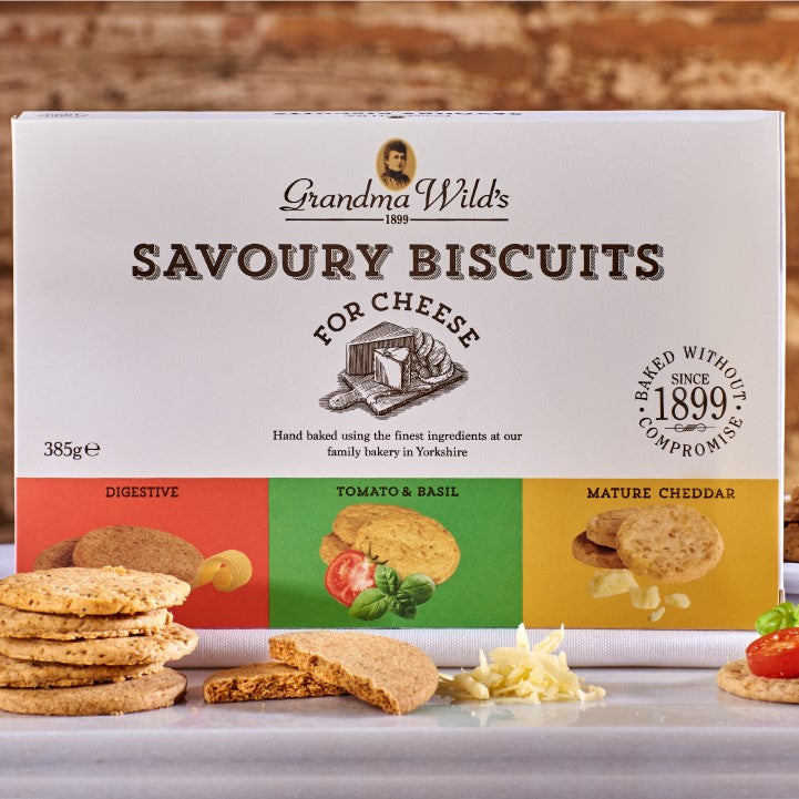 Grandma Wild's Savoury Biscuits 350g