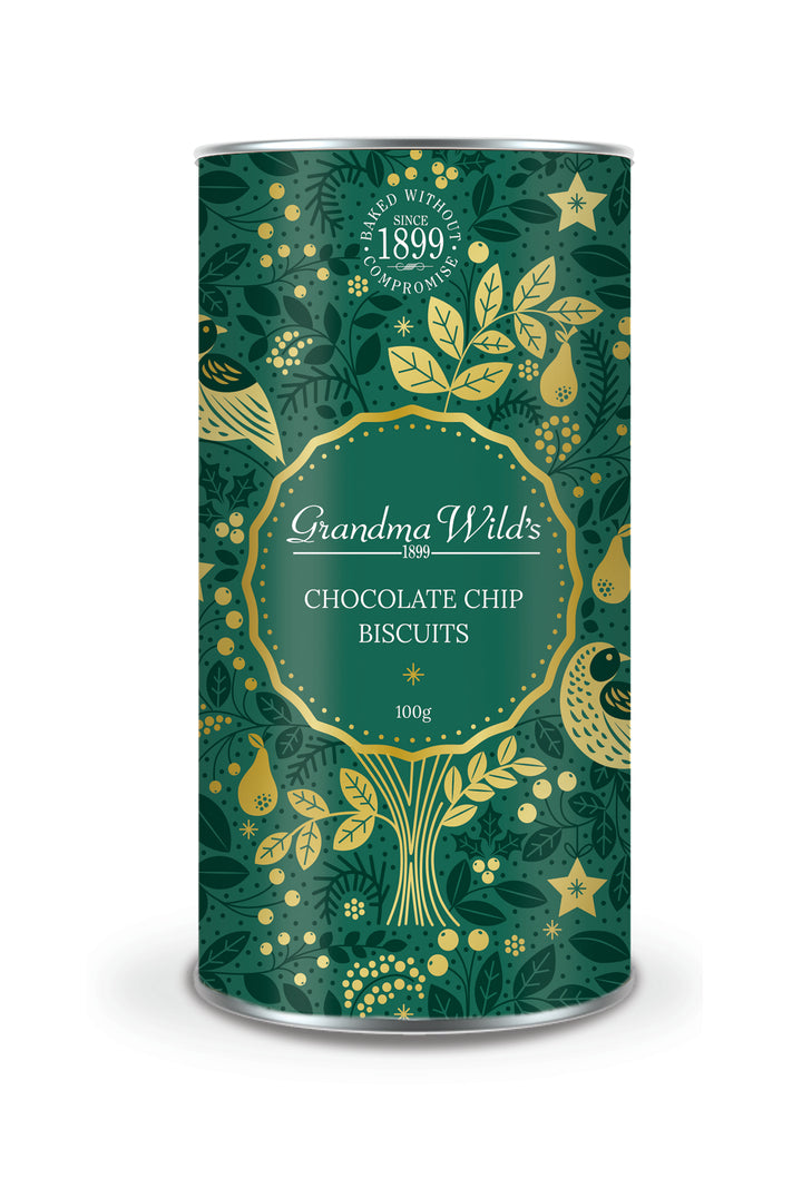Grandma Wild's Partridge in a Pear Tree Green Tube Chocolate Chip 100g GREEN [1799]