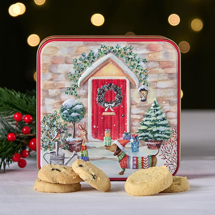 Grandma Wild's Embossed Festive Doorstep Delights Tin 200g [1805]