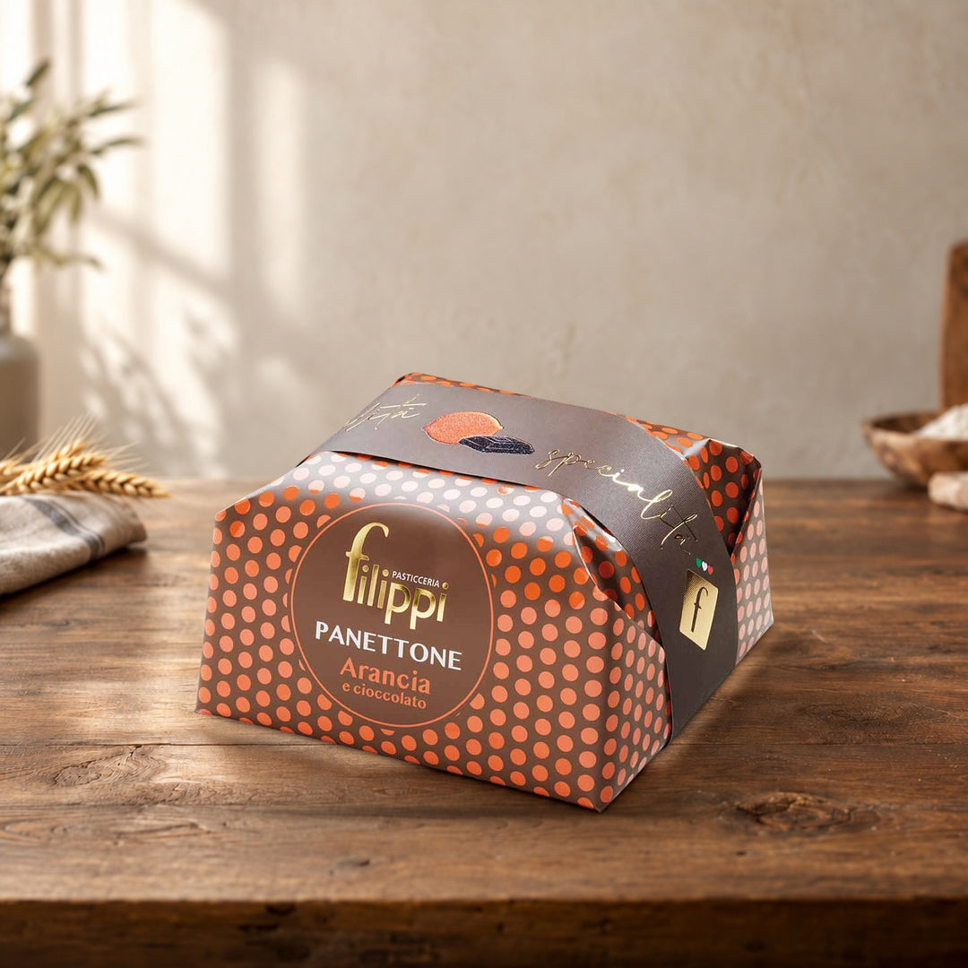 Filippi Panettone with Candied Orange and Chocolate 500g [SPE9103]