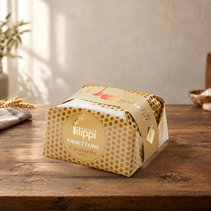 Filippi Panettone with Salted Caramel 500g/1000g [SPE5203/5205]