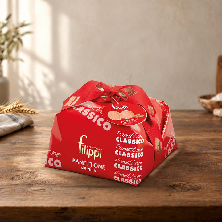Filippi Classic Panettone with Candied Orange and Raisins 500g/750g/1000g