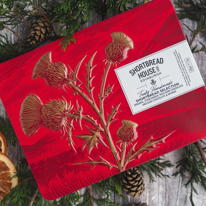 Shortbread House of Edinburgh Tin of Truly Handmade Shortbread Selection 500g