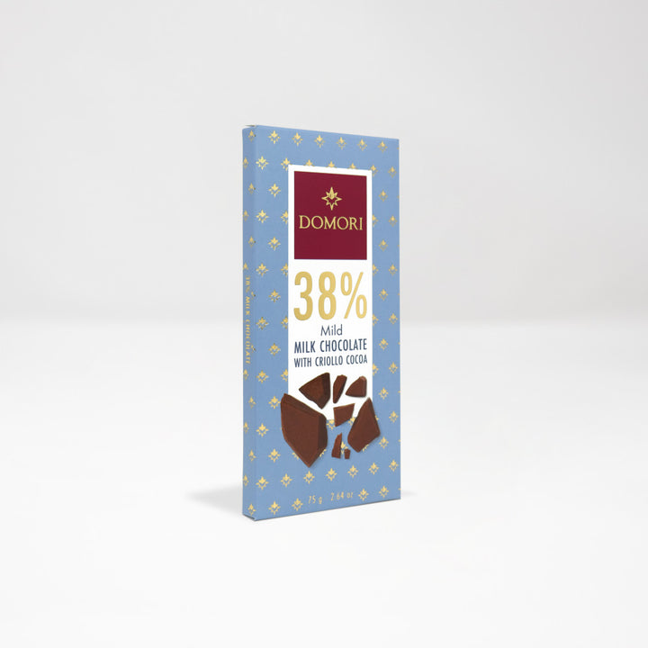Domori 38% Criollo Milk Chocolate - 75g - March 2026