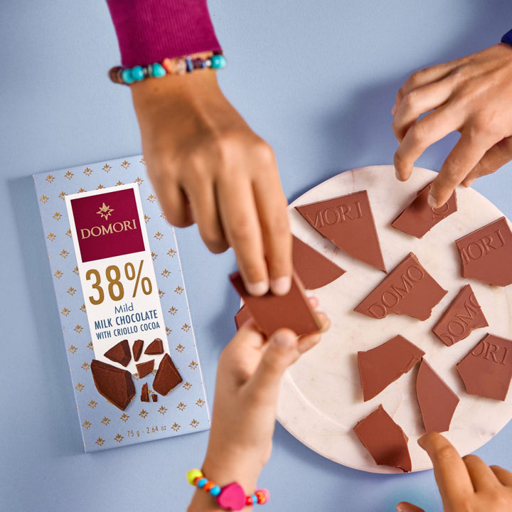 Domori 38% Criollo Milk Chocolate - 75g - March 2026
