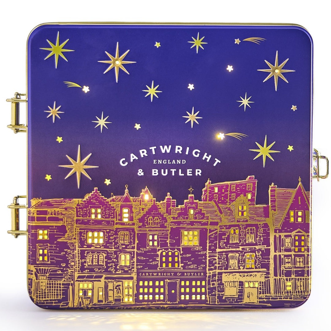 C&B Night Before Christmas | Teatime Selection Light-Up Tin 390g  [4074]
